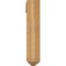 Ekena Millwork Funston Arts and Crafts Rough Sawn Bracket w/ Offset Brace, Western Red Cedar, 8"W x 32"D x 40"H BKT0806X32X40FST03RWR - alternate 3